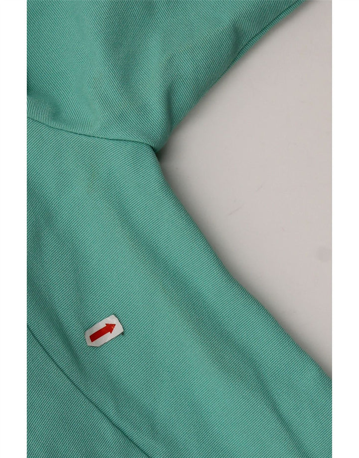 Damska marynarka VINTAGE zapinana na 5 guzików EU 38 Średni turkusowy wiskoza