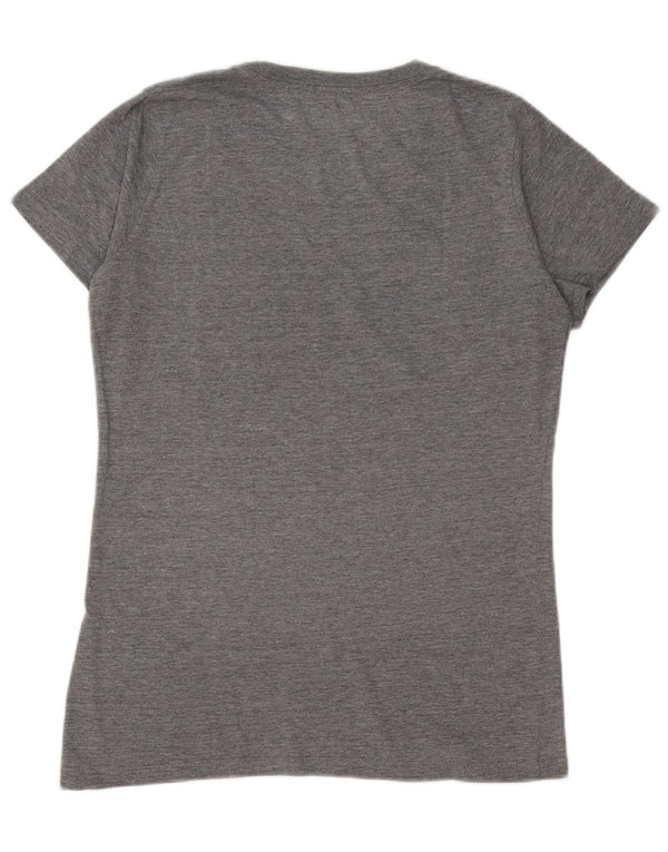 Damska koszulka z grafiką Hard Rock Cafe Mallorca Top UK 14 Średni szary