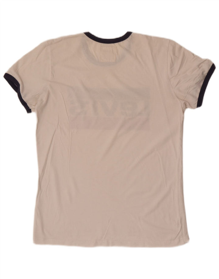 Chłopięcy T-shirt z grafiką Levi's, 15-16 lat, biały