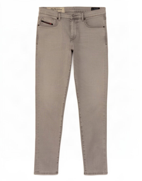 Diesel Męskie D-Strukt Slim Jeans W31 L32 Szara bawełna