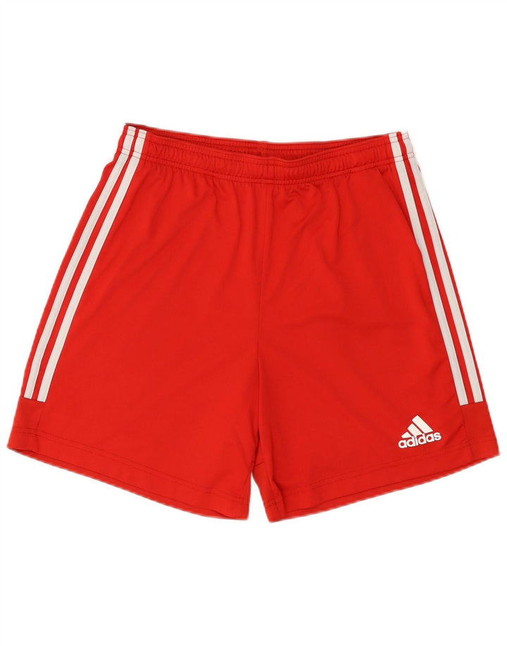 Męskie spodenki sportowe Adidas Aeroready, średni czerwony poliester