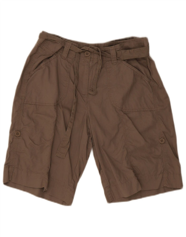 Damskie szorty Marks & Spencer UK 12 Medium W30, szara bawełna