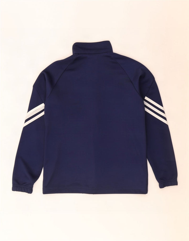 Adidas Chłopięca Climalite Dresowa Kurtka Top 11-12 Lat Granatowa Poliester