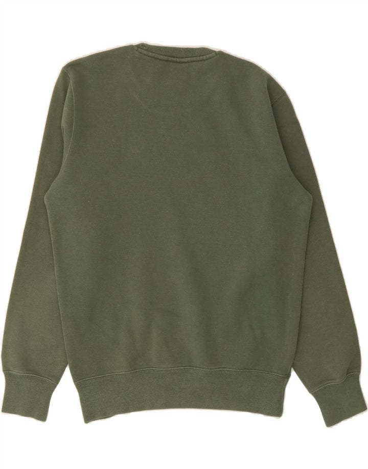 CHAMPION Mens Sweatshirt Jumper Small Green Cotton Vintage Champion and Second-Hand Champion from Messina Hembry 
