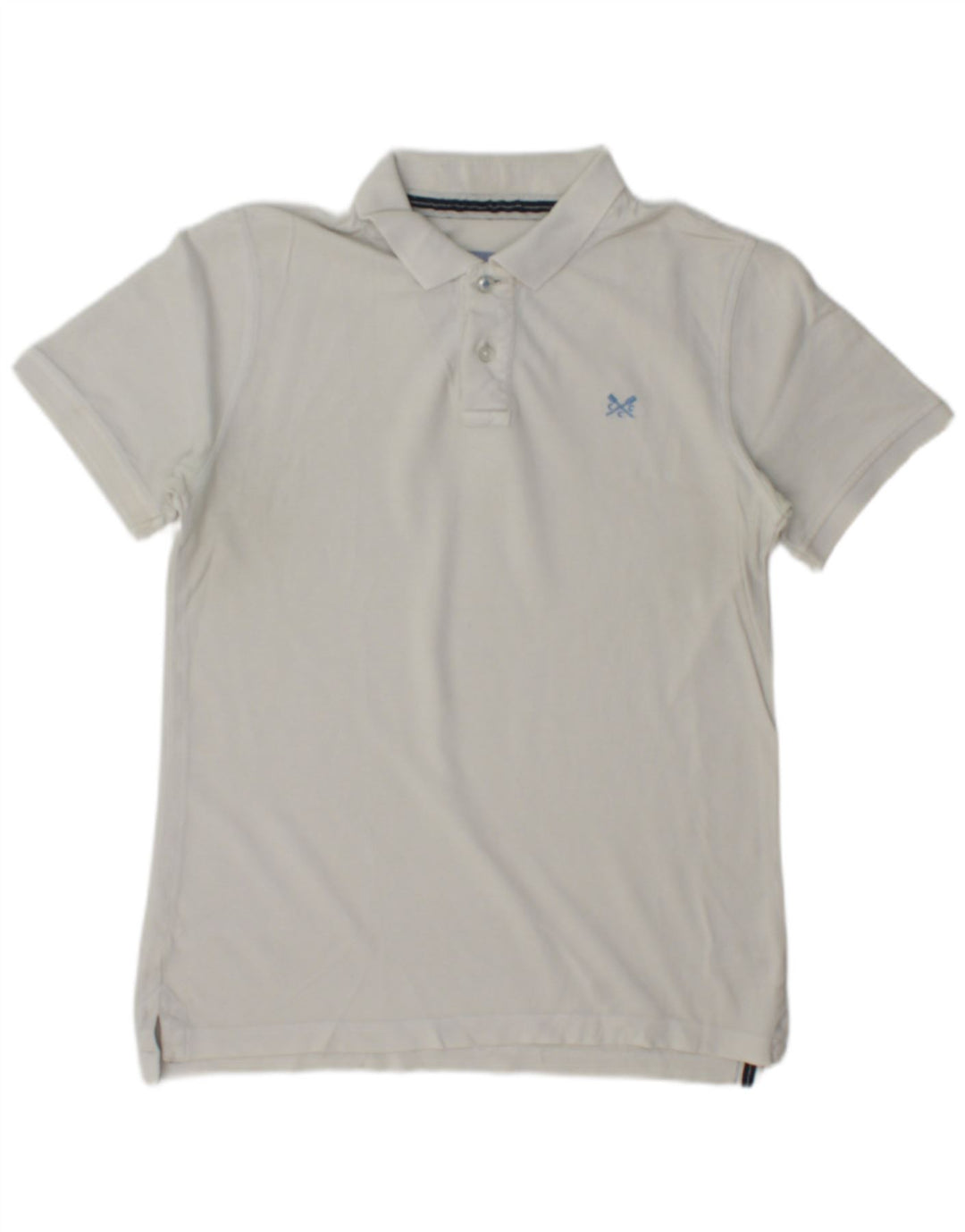 CREW CLOTHING Męska koszulka polo, mała, beżowa, bawełniana