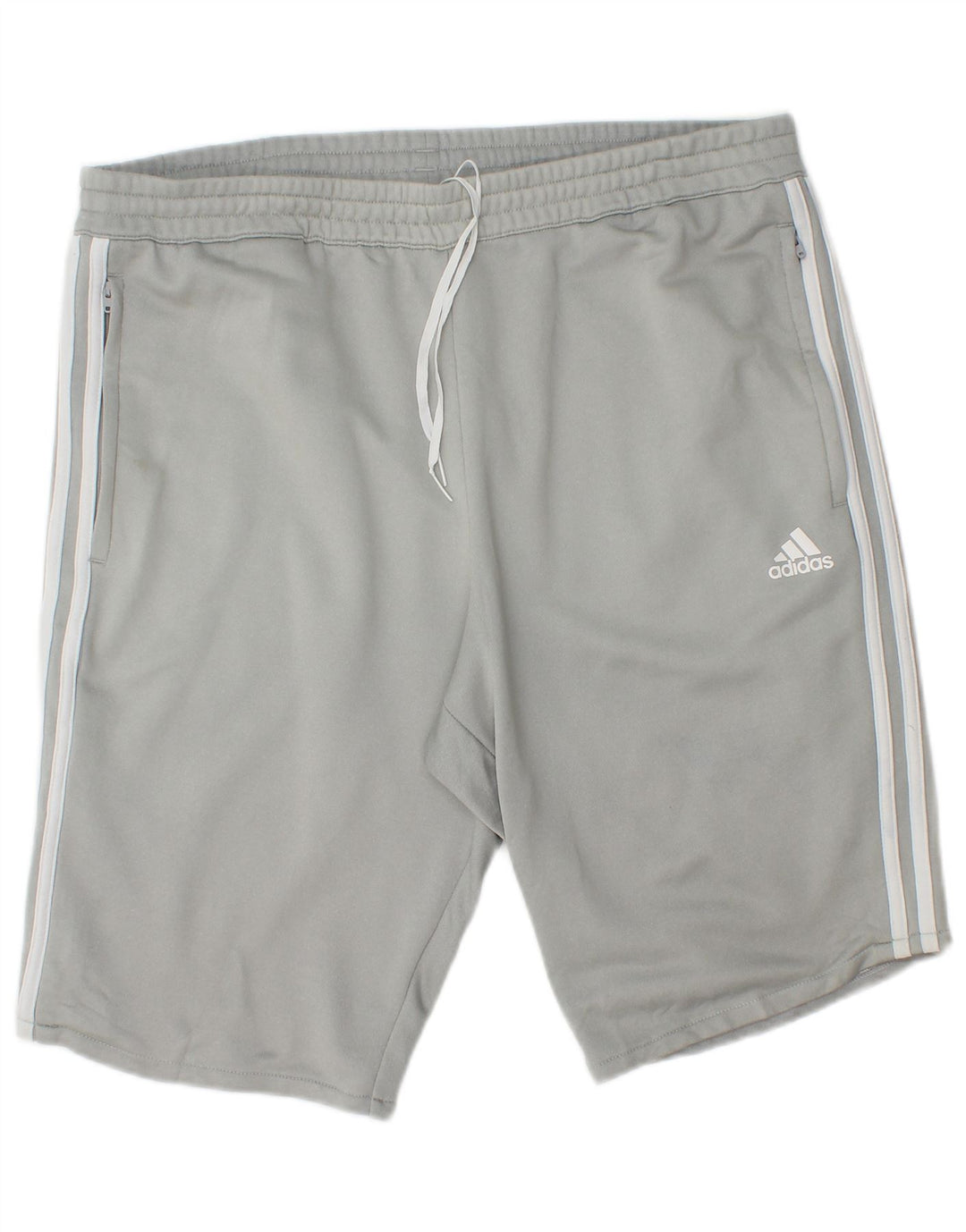 Męskie spodenki sportowe Adidas Aeroready XL, szary poliester