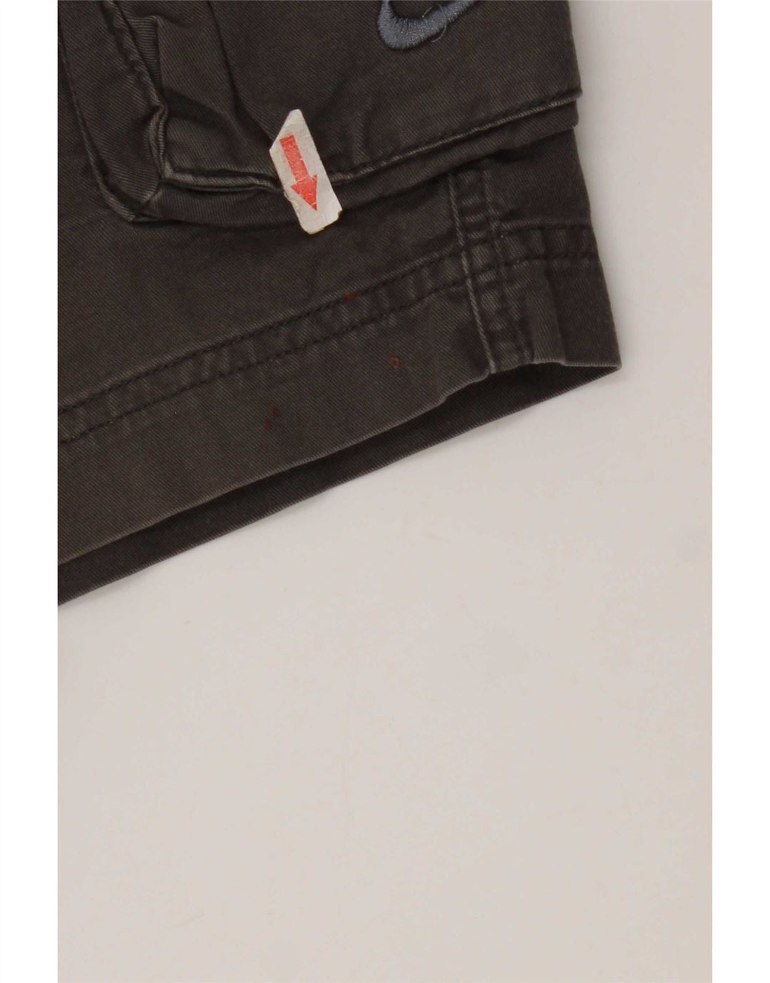 Męskie spodenki cargo Nike W34, duże, szare, bawełniane