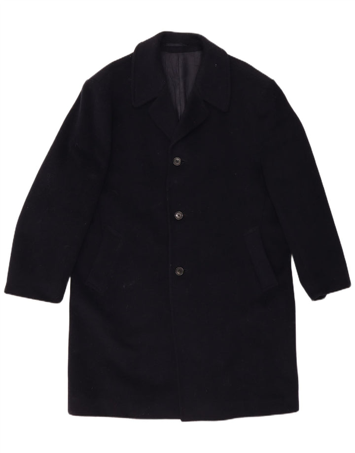 WELLINGTON Męski płaszcz UK 42 XL, granatowy, wełniany