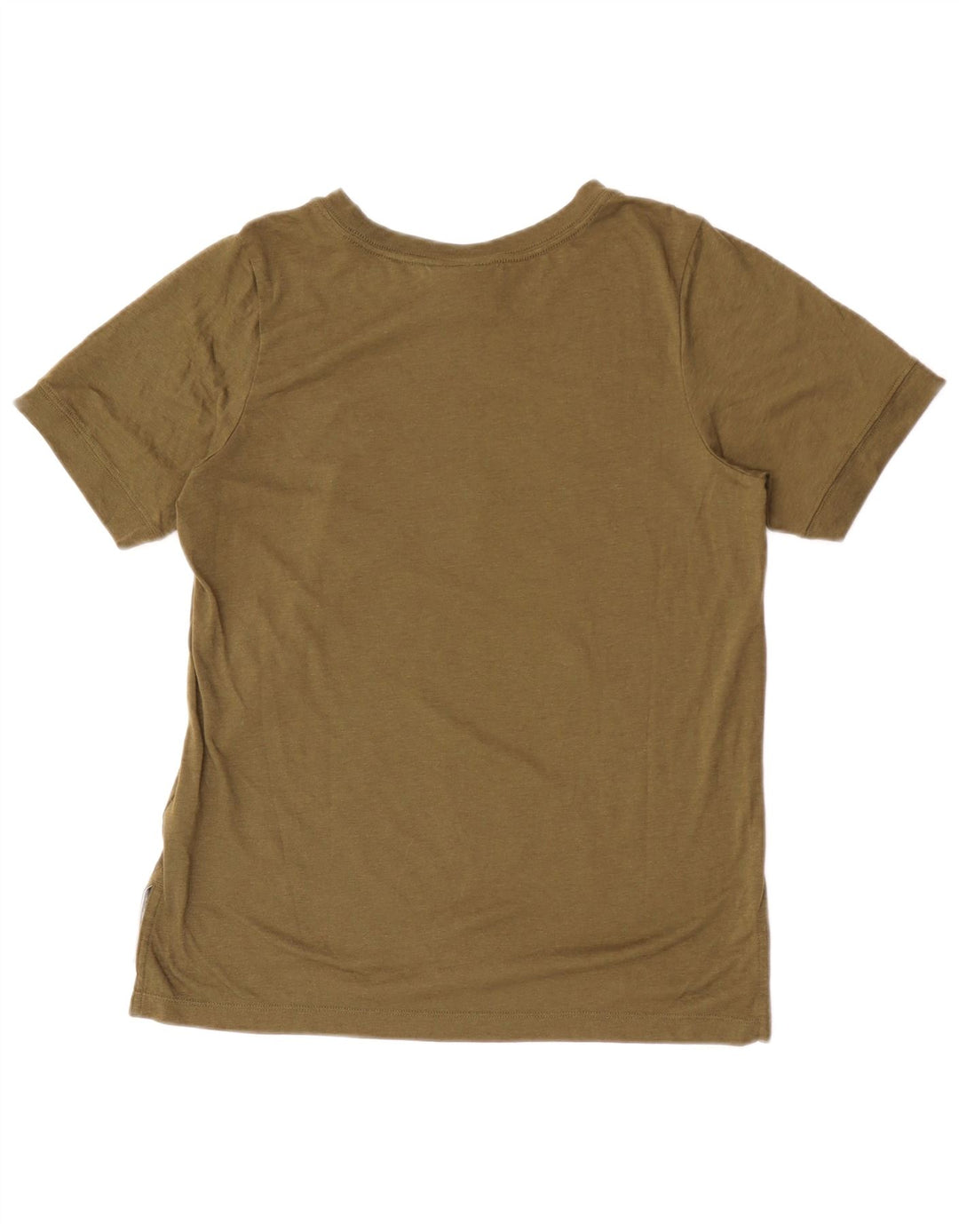 Damska koszulka z grafiką Nike Top UK 10, mała, khaki, poliester