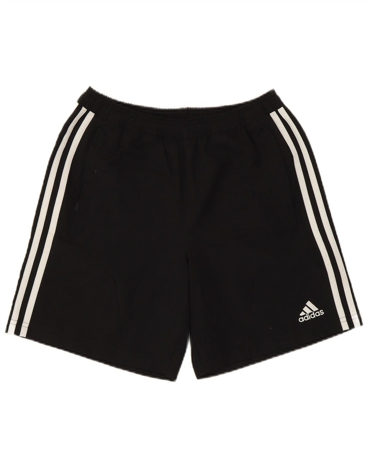 Chłopięce spodenki sportowe Adidas 11-12 lat, duże, czarne, poliestrowe