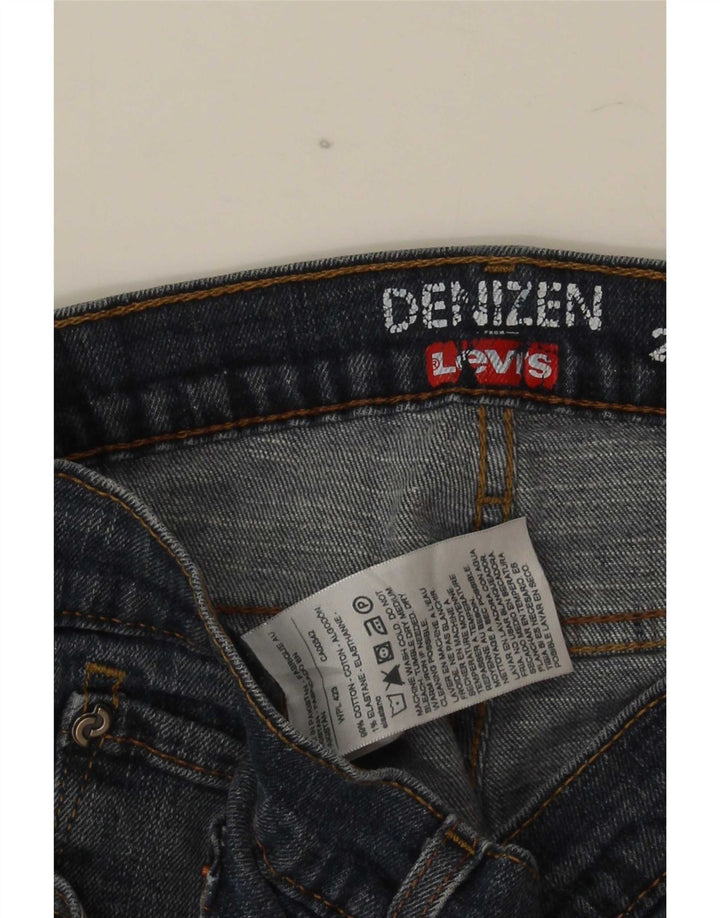 Męskie jeansy Levi's Denizen Slim Straight W34 L30 Granatowa bawełna