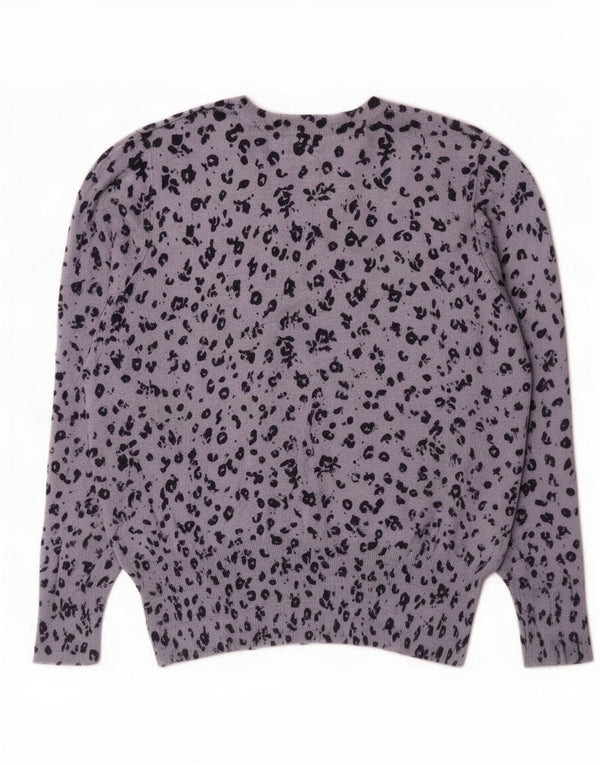 Marks & Spencer Damski sweter z dekoltem w łódkę, UK 16, duży niebieski