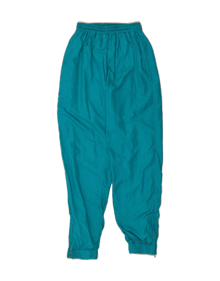 VINTAGE Womens Abstract Pattern Full Tracksuit UK 12 Medium Turquoise Vintage Vintage and Second-Hand Vintage from Messina Hembry 