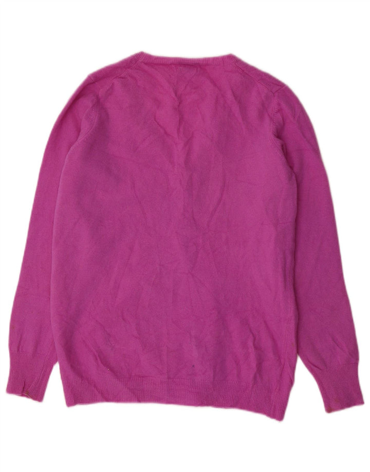 Sweter damski Benetton UK 12 średni fiolet