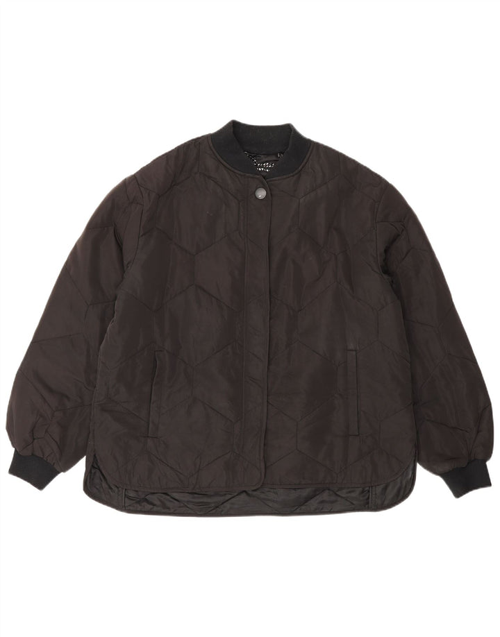 WHISTLES Damska ocieplana kurtka UK 18 XL Czarna