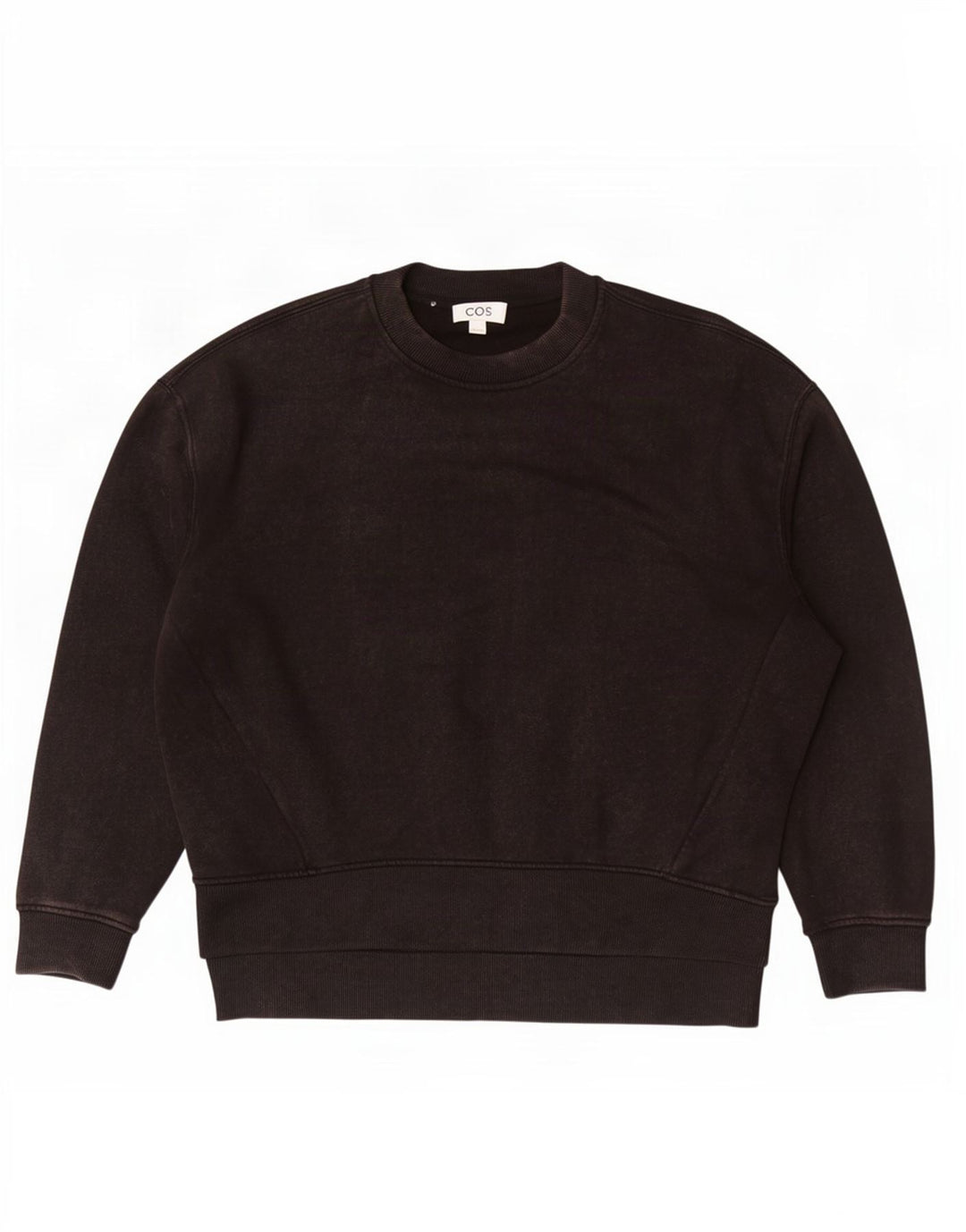 Cos Męska bluza o luźnym kroju, sweter XS, czarna