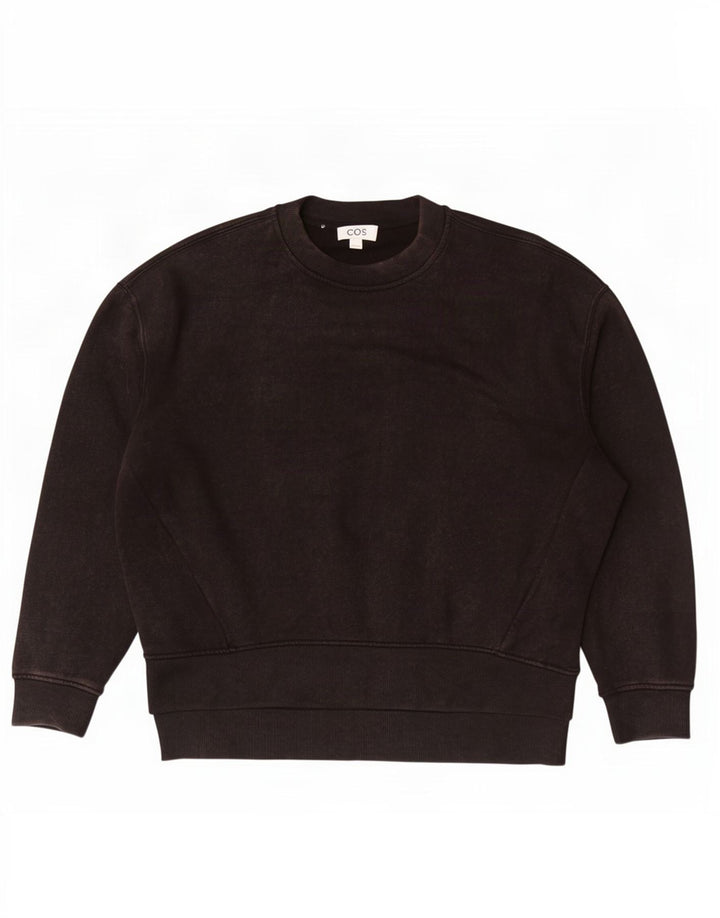 Cos Męska bluza o luźnym kroju, sweter XS, czarna