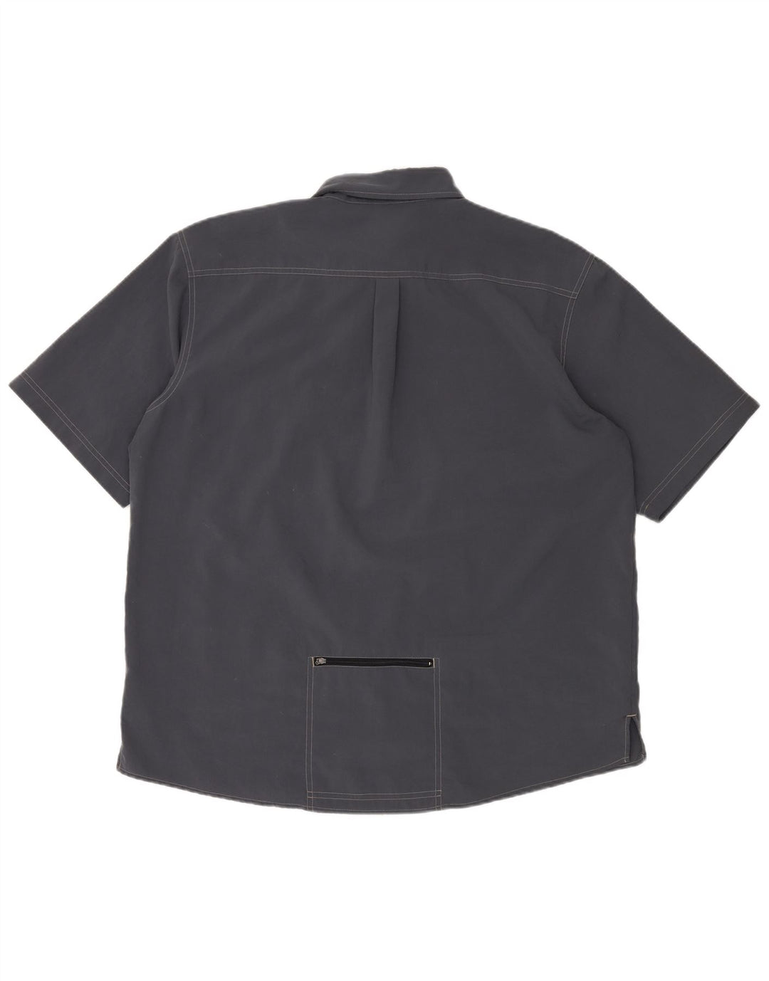 Koszula męska z krótkim rękawem ADIDAS UK 46/48 XL Granatowy poliester