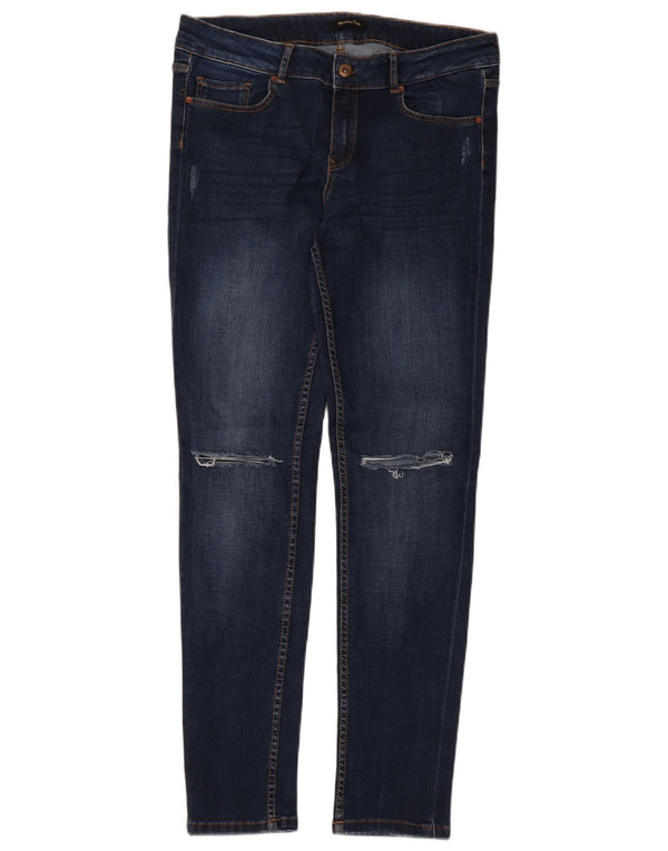 Jeansy damskie Massimo Dutti w trudnej sytuacji, EU 42, duże, W32 L30, granatowe
