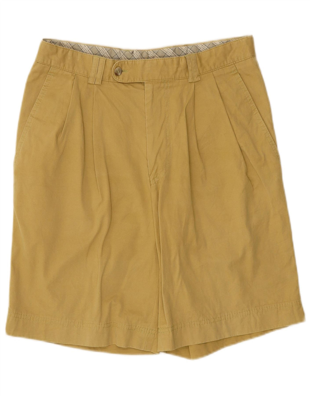WOHRL Mens Pegged Chino Shorts W32 Medium  Yellow