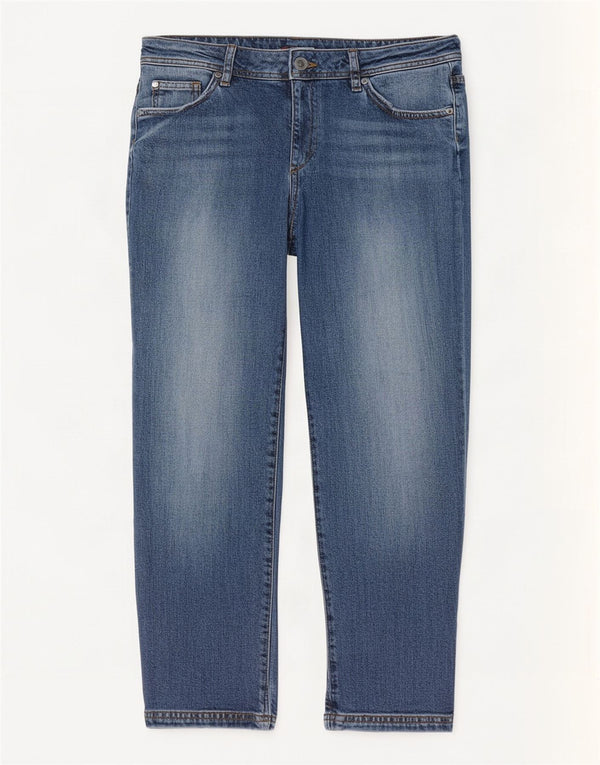 Crew Clothing Womens Cropped Jeans UK 12 Medium W30 L23 Blue Cotton