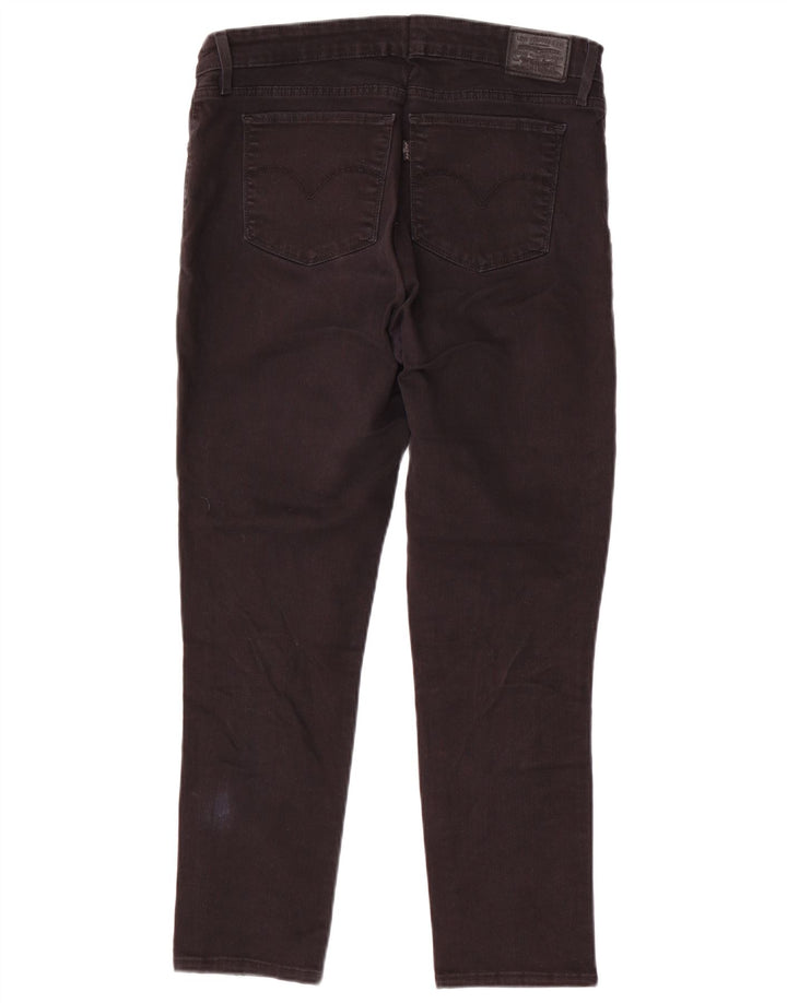 Damskie jeansy Levi's Slim W32 L26 Czarna bawełna