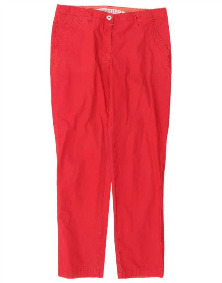 Damskie spodnie typu slim chino MURPHY & NYE W30 L29 Czerwona bawełna