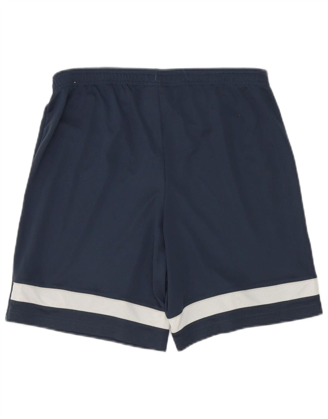 Męskie spodenki sportowe Nike Dri Fit, małe, granatowe, z poliestru w blokach kolorów