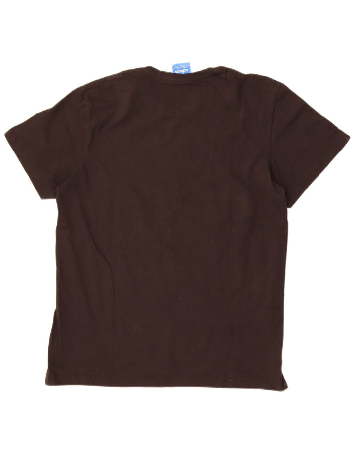 Męska koszulka graficzna Adidas Top Medium Black