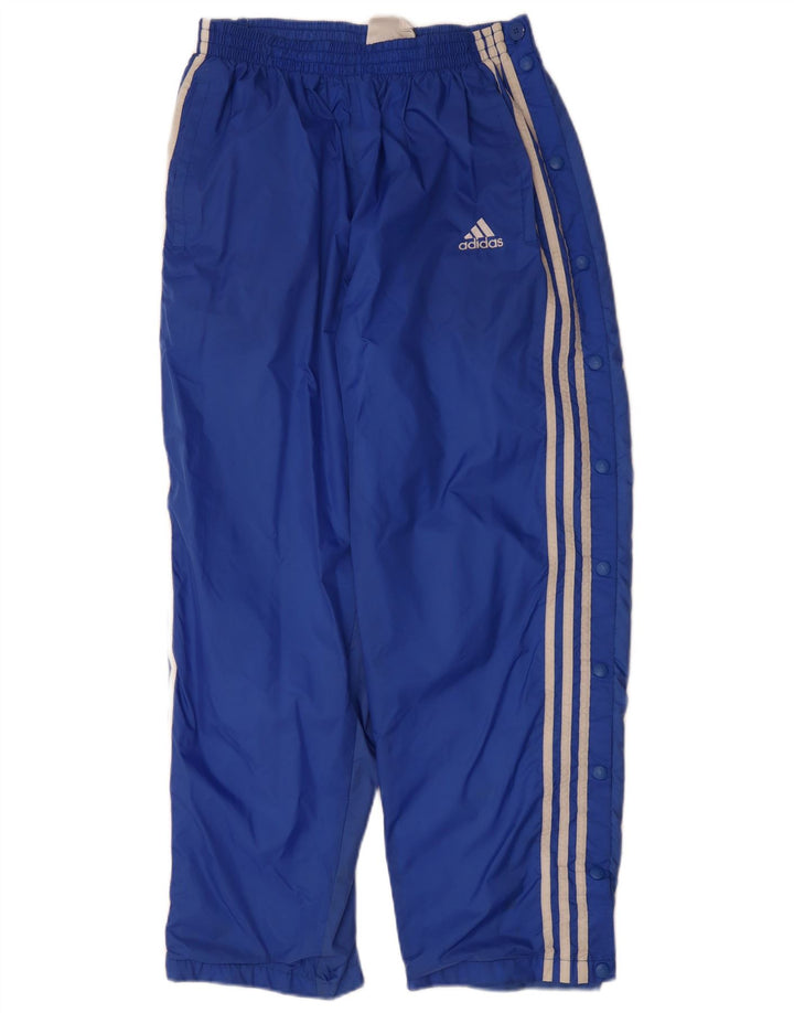 Męskie spodnie dresowe ADIDAS, duże, niebieskie, z poliestru