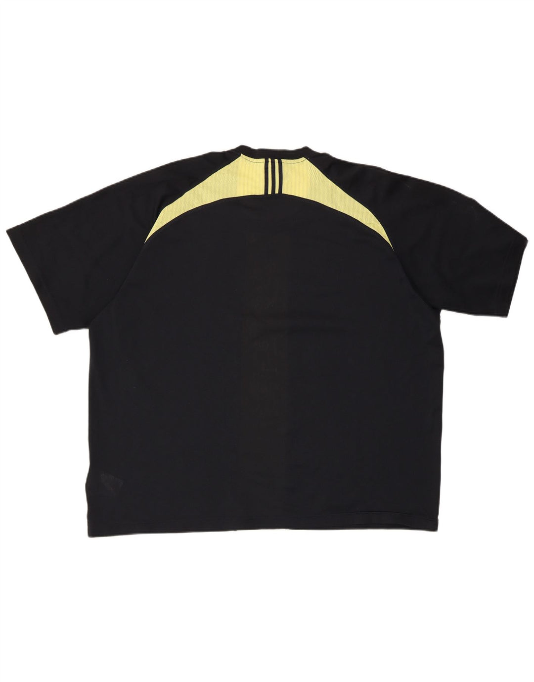 Męski T-shirt ADIDAS Climacool Top 2XL Czarny poliester z blokami kolorów