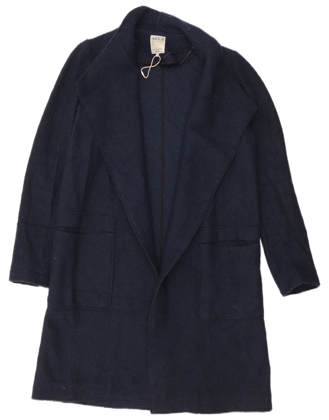 Płaszcz damski oversize Zara UK 6 XS granatowy