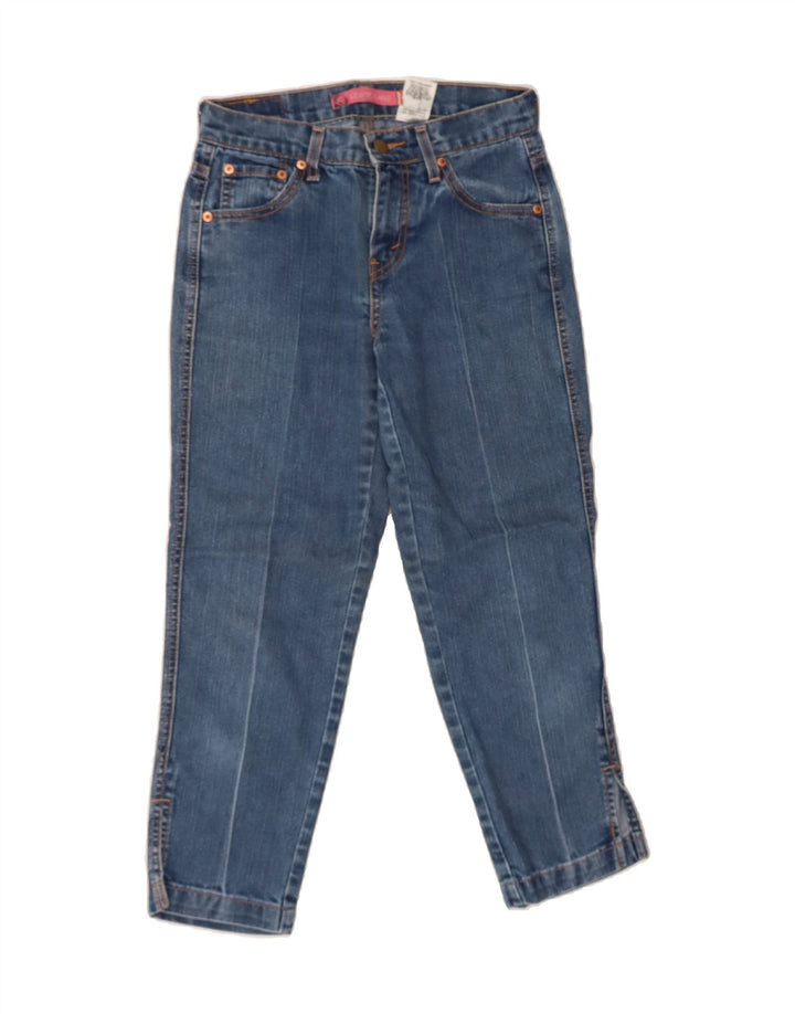 LEVI'S Womens Tapered Jeans US 4 Small W27 L24 Blue Cotton Vintage Levi's and Second-Hand Levi's from Messina Hembry 