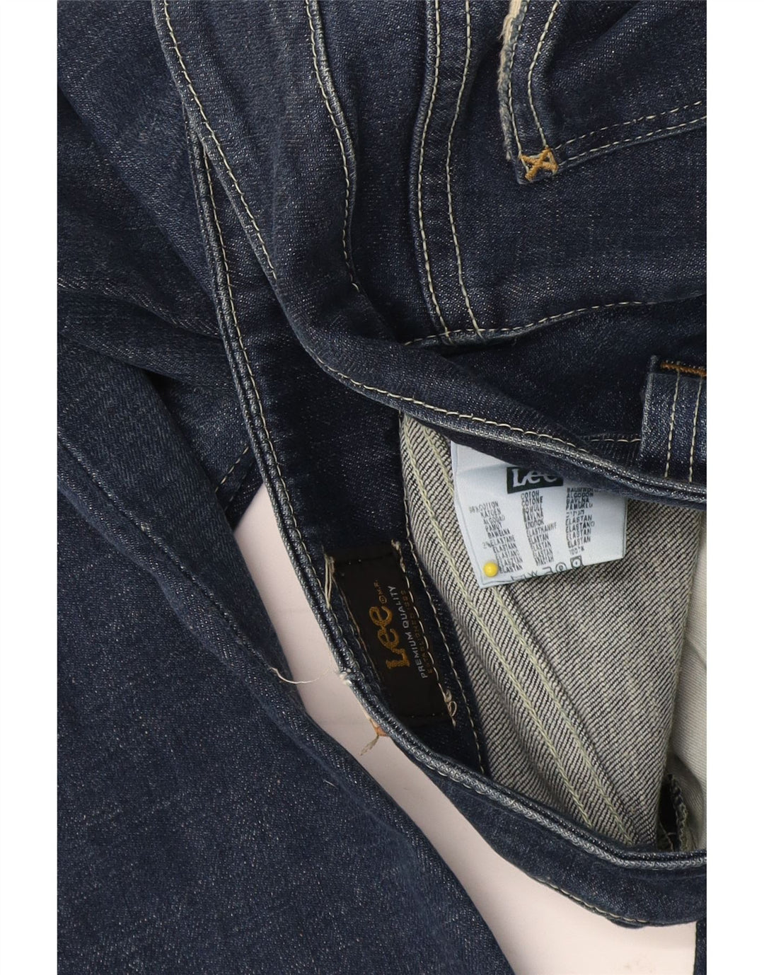 Damskie jeansy Leela Bootcut W31 L31, niebieskie, bawełniane