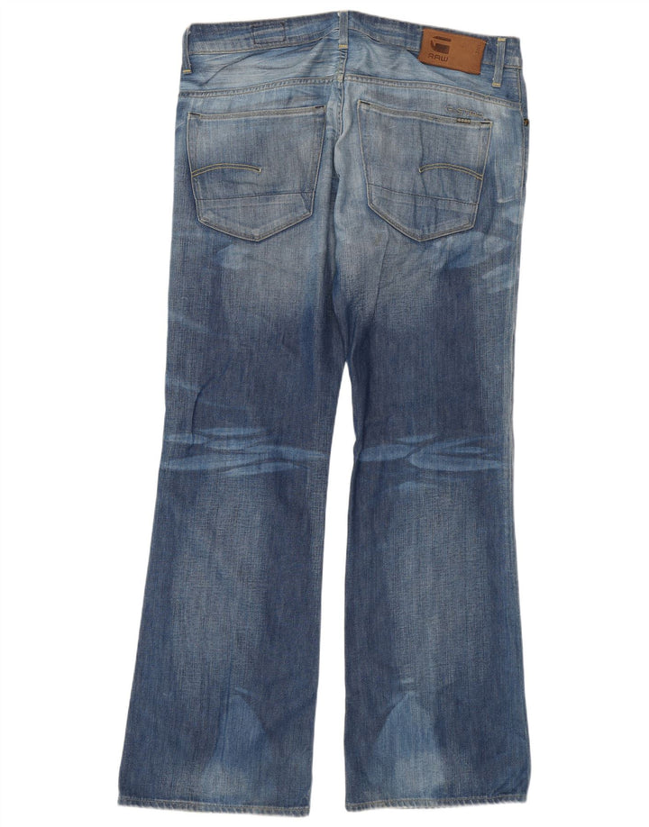 Męskie jeansy Bootcut G-Star W38 L34 Niebieskie