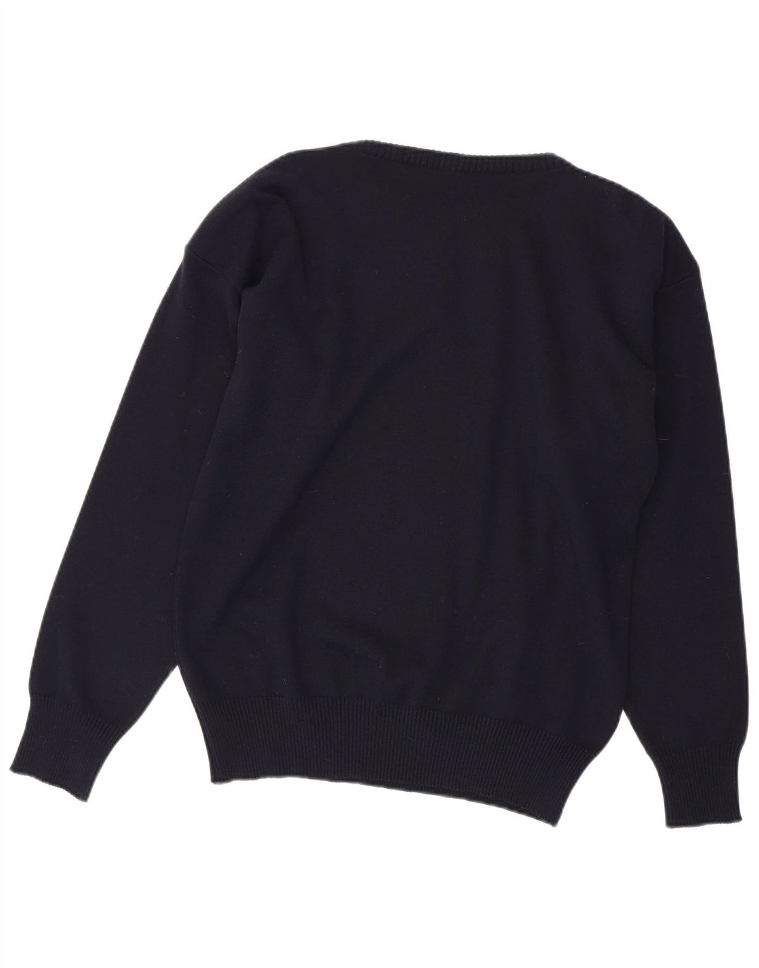 Męski sweter Paul & Shark z zamkiem błyskawicznym, średni granat, dziewicza wełna