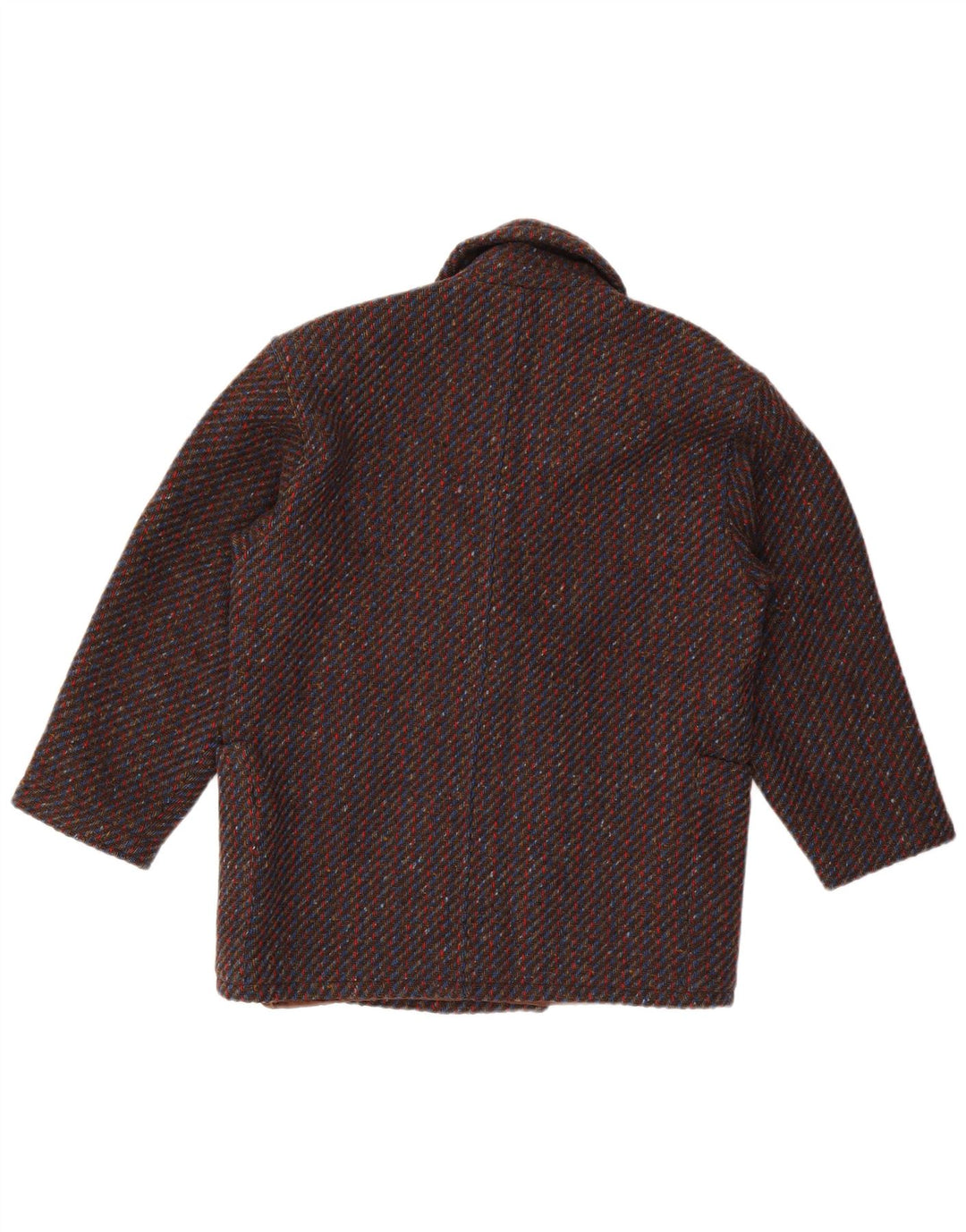 Płaszcz damski w stylu vintage IT 44 Średni wielobarwny nakrapiany