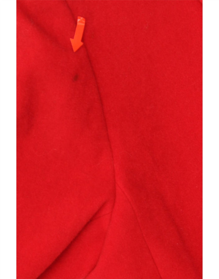 JEAN PAUL Womens Overcoat UK 12 Medium Red Vintage Jean Paul and Second-Hand Jean Paul from Messina Hembry 