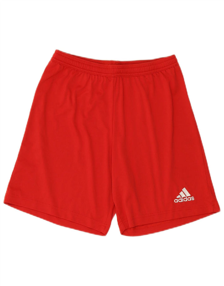 Męskie spodenki sportowe Adidas Aeroready, średni czerwony poliester