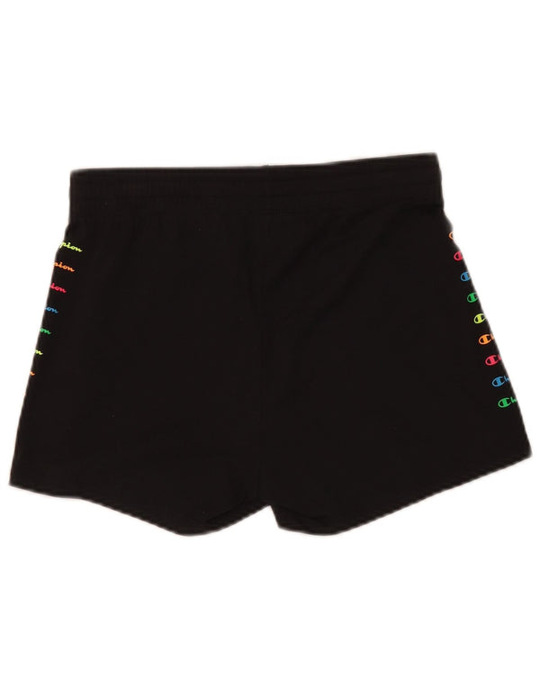 Damskie spodenki sportowe Champion Graphic UK 12 Medium Black