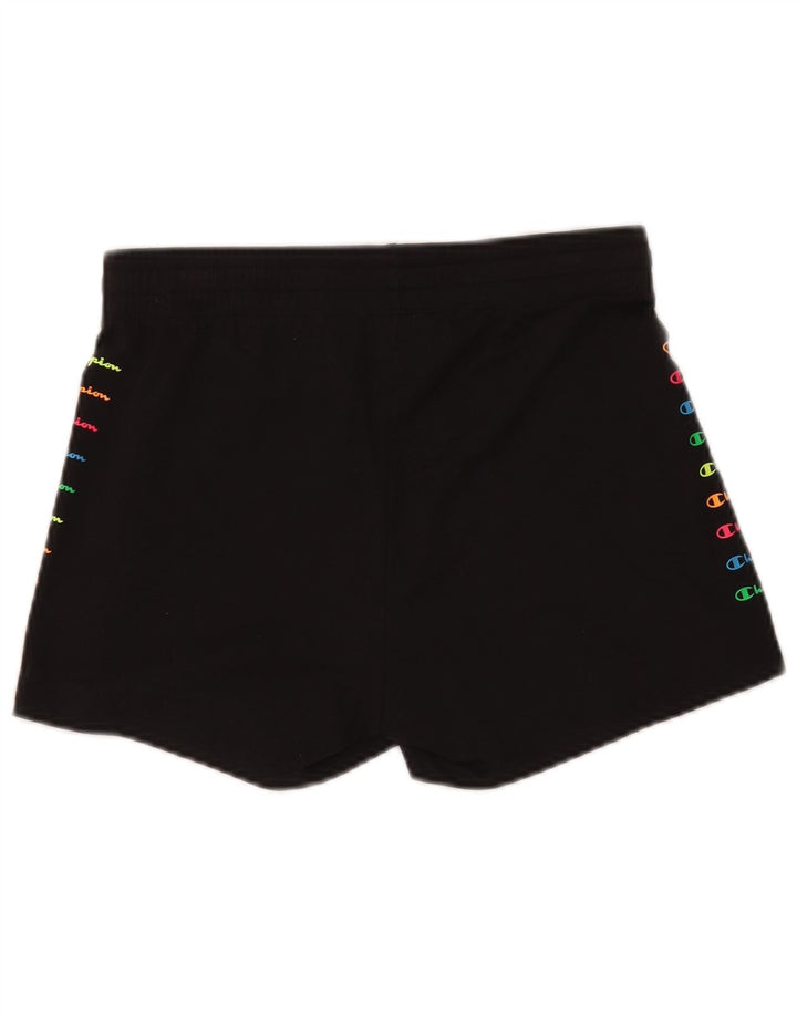 Damskie spodenki sportowe Champion Graphic UK 12 Medium Black