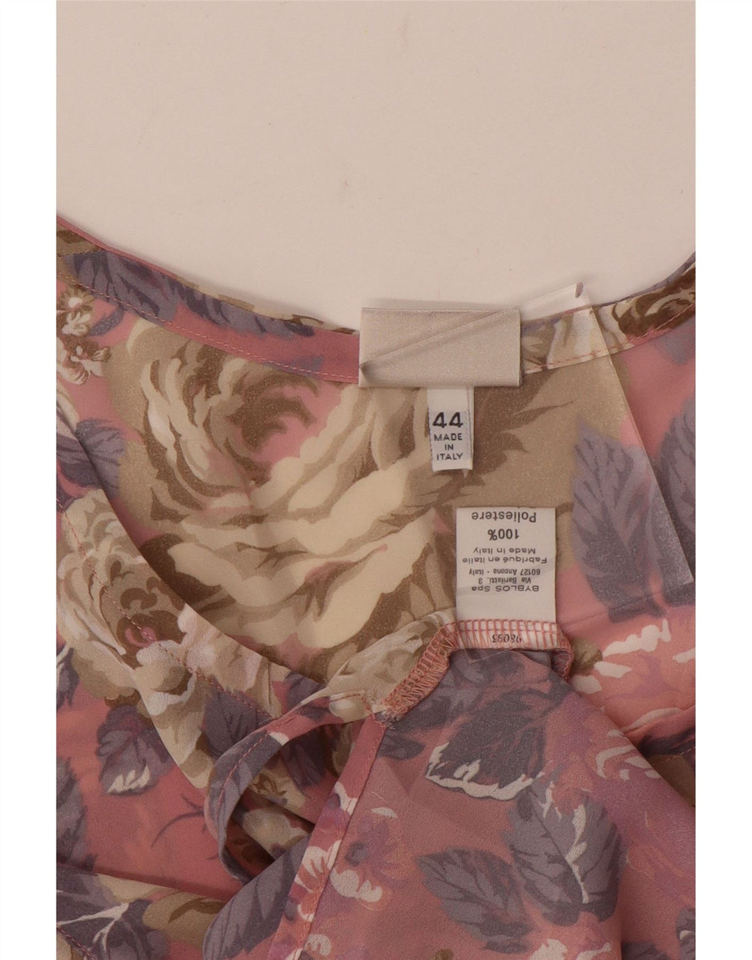 Damska bluzka oversize Byblos IT 44 Średni różowy kwiatowy poliester