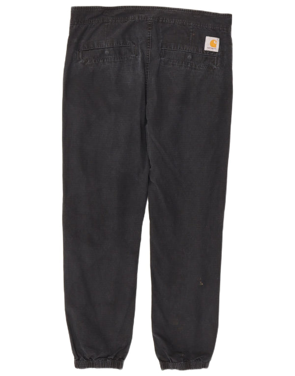 Męskie spodnie Chino Carhartt Wip Joggers Medium W34 L28 Granatowa kratka