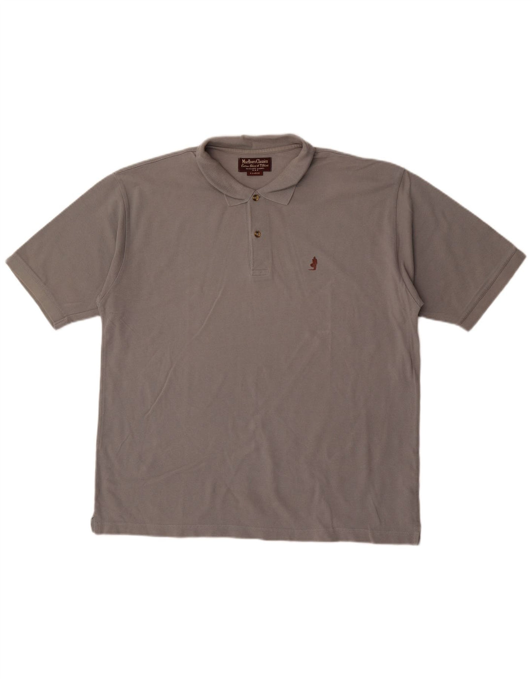 Męska koszulka polo Marlboro Classics XL, szara, bawełniana