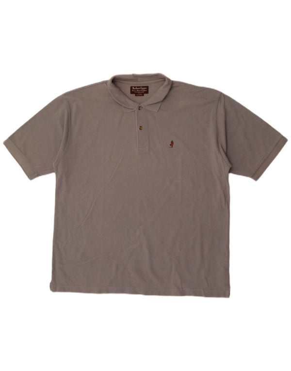 Męska koszulka polo Marlboro Classics XL, szara, bawełniana