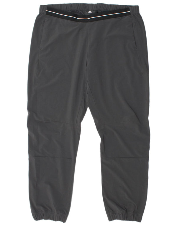 Damskie spodnie dresowe ADIDAS Joggers UK 20 2XL Szare