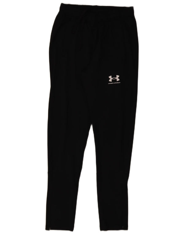 Męskie spodnie dresowe Under Armour, małe, czarne, poliestrowe