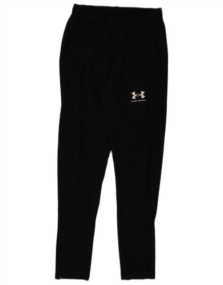 Męskie spodnie dresowe Under Armour, małe, czarne, poliestrowe
