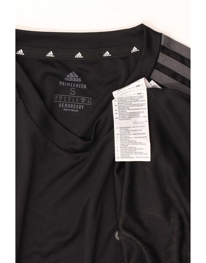 Męska koszulka Adidas Aeroready Top, mała, czarna, z poliestru