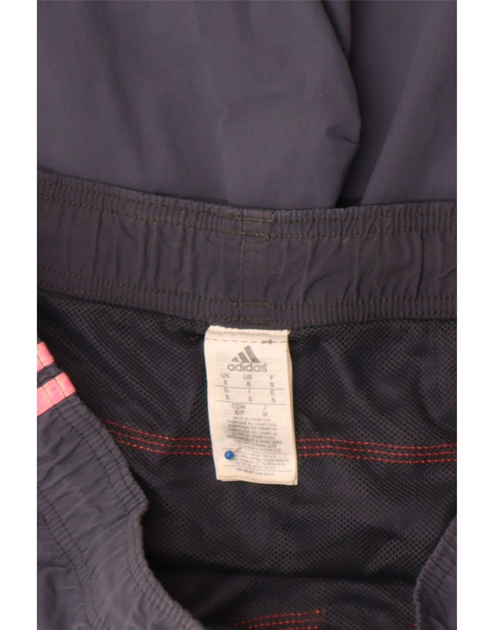 Męskie spodenki kąpielowe Adidas, małe, szare, nylonowe